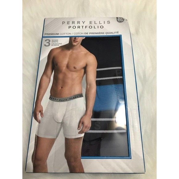 PERRY ELLIS 3 XL/TG Mens Boxer Briefs - Picture 1 of 3